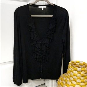 Soft Joie black blouse